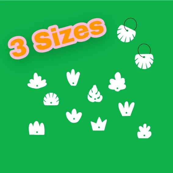 © Little Garden Charms - 3 sizes - 10 Designs