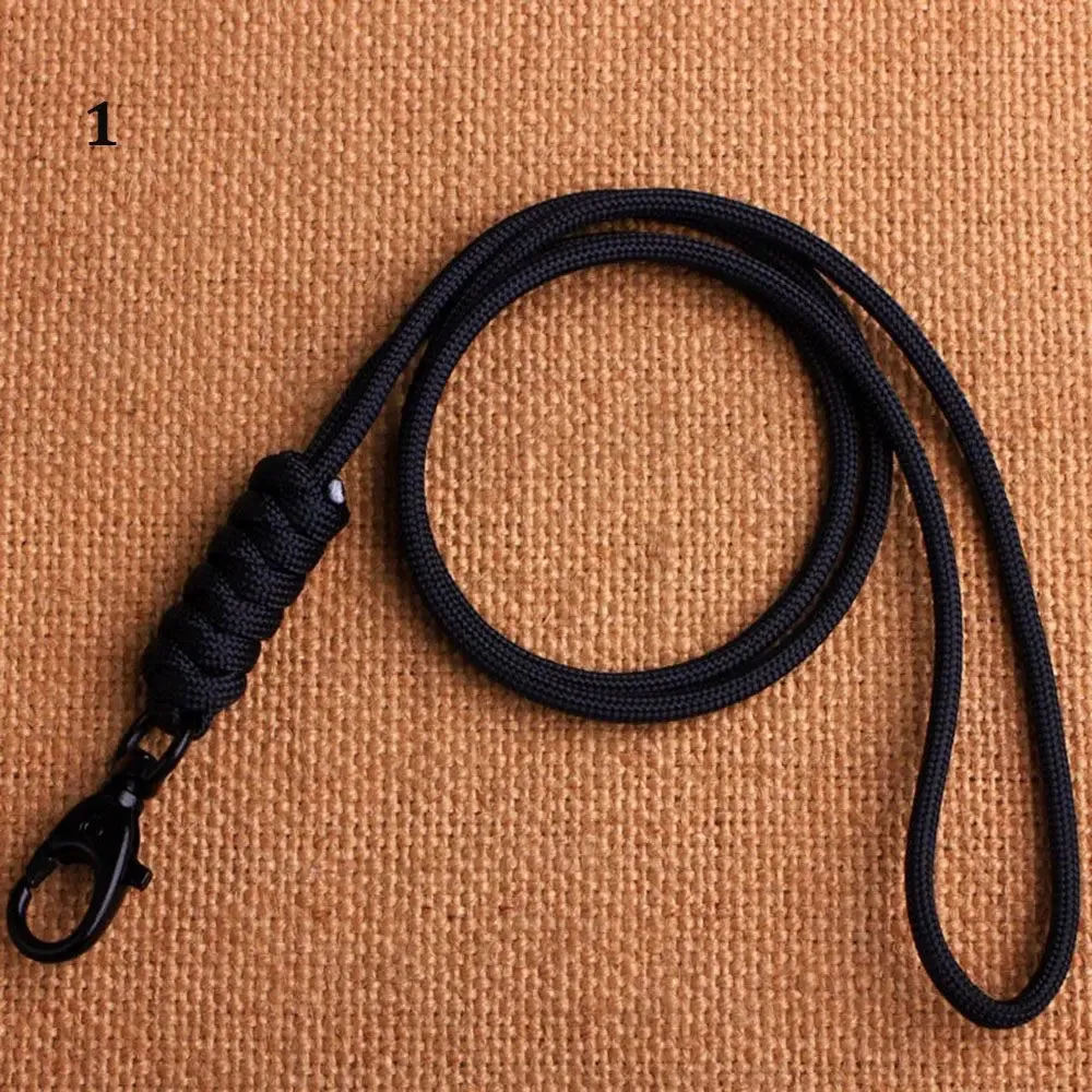 10 Styles Rotatable Buckle Key Ring High Strength Cord Lanyard Mobile Phone Keychain Lanyard Neck Strap Parachute Cord