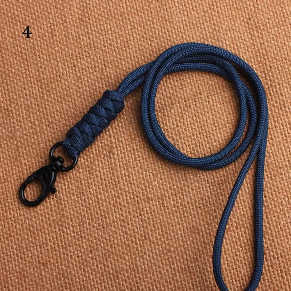 10 Styles Rotatable Buckle Key Ring High Strength Cord Lanyard Mobile Phone Keychain Lanyard Neck Strap Parachute Cord