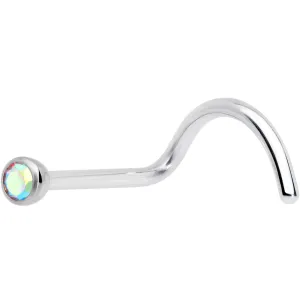 20 Gauge Aurora 2mm Grade 23 Titanium Press Fit Left Side Nose Screw