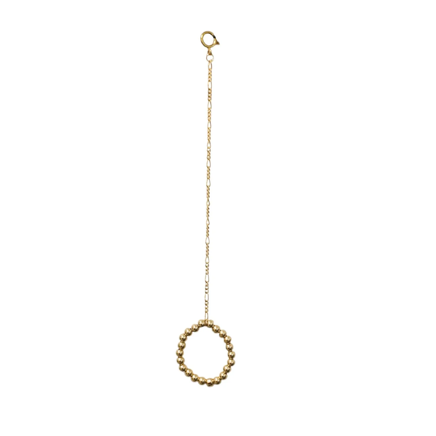 3MM 6 | Hand Chain Anti-Tarnish Stretchy Ring 14K Gold Filled