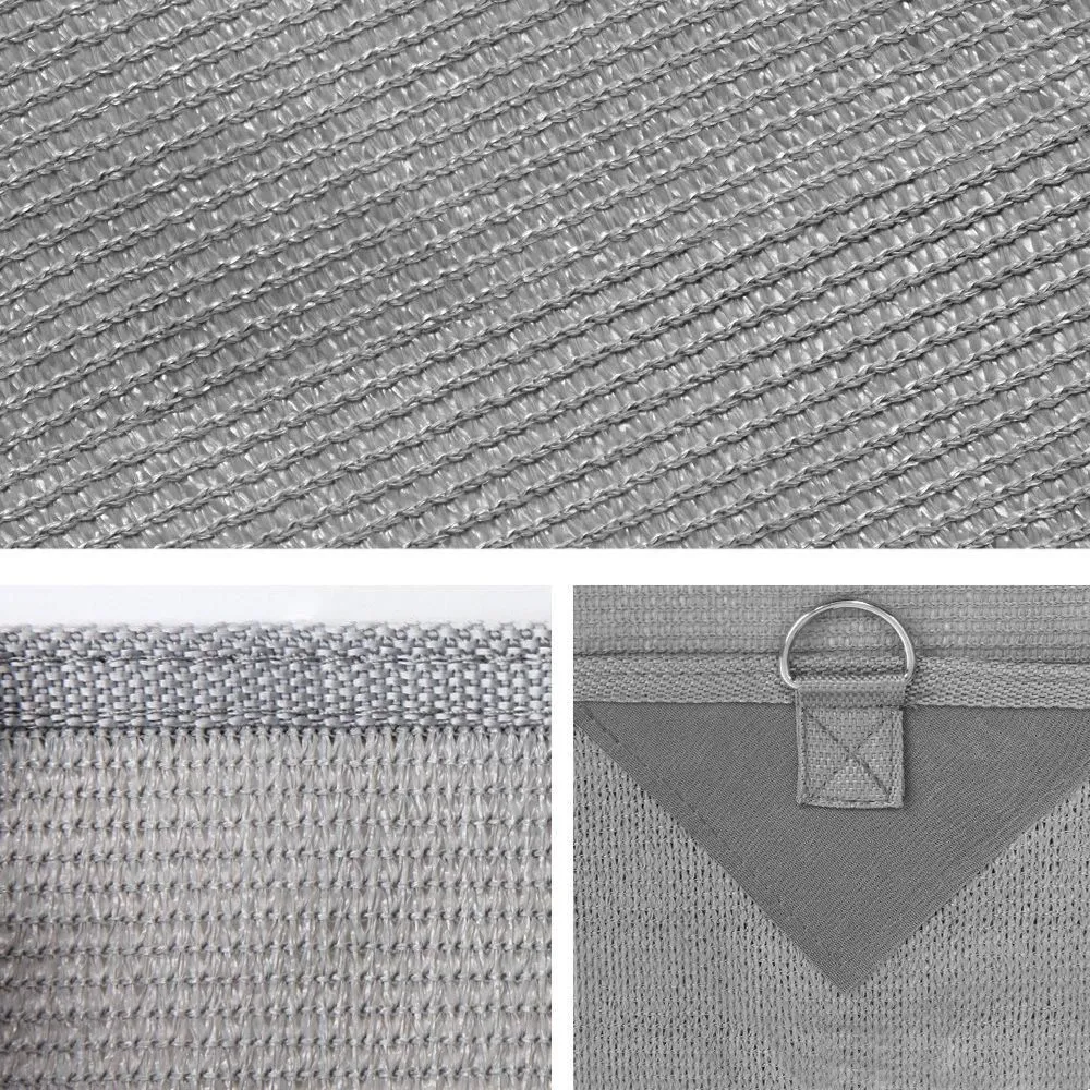 4.9M Caravan Privacy Screens 1.95M Roll Out Awning End Wall