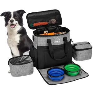 6 Set Dog Travel Bag