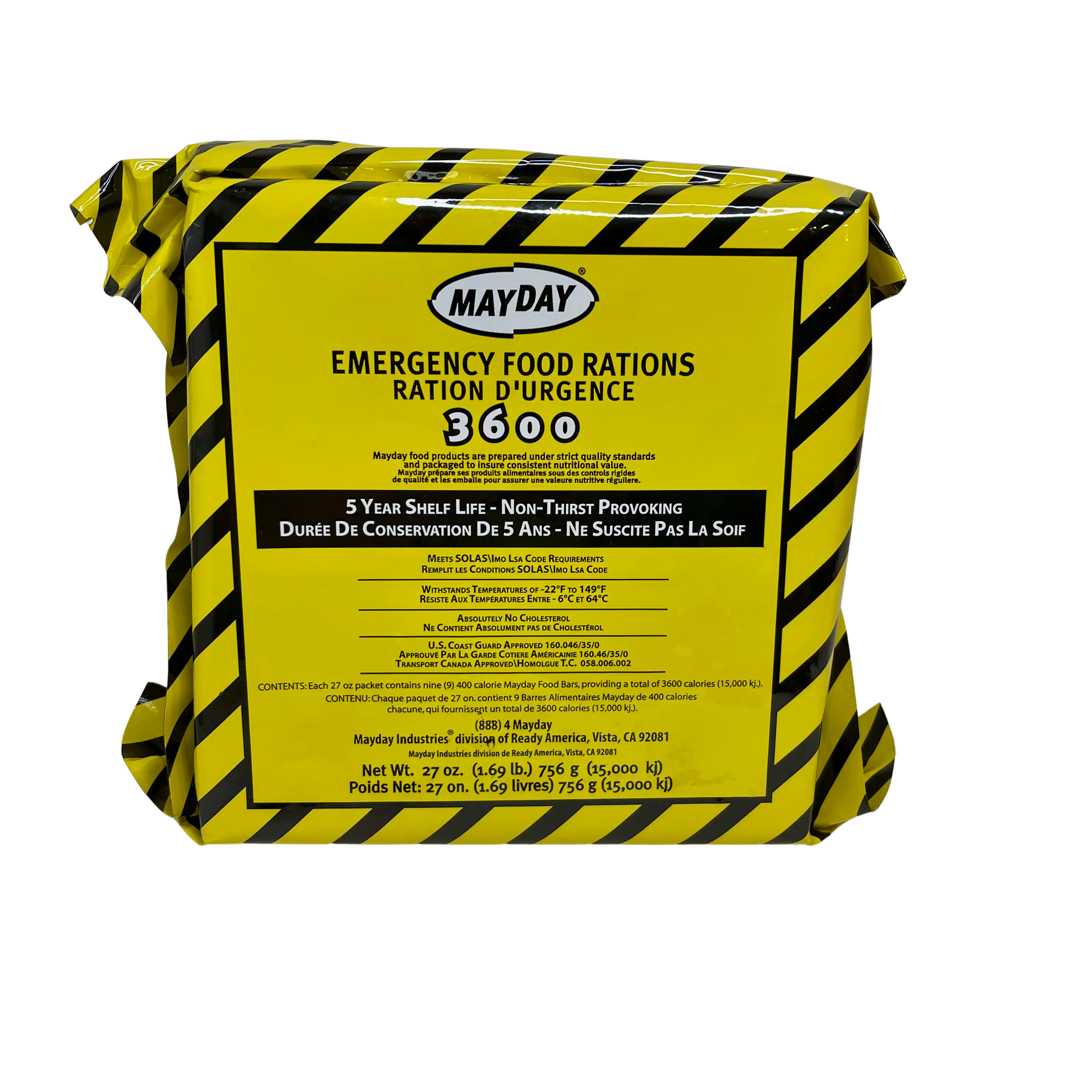 72-Hour Emergency Survival Kit For 1 Person