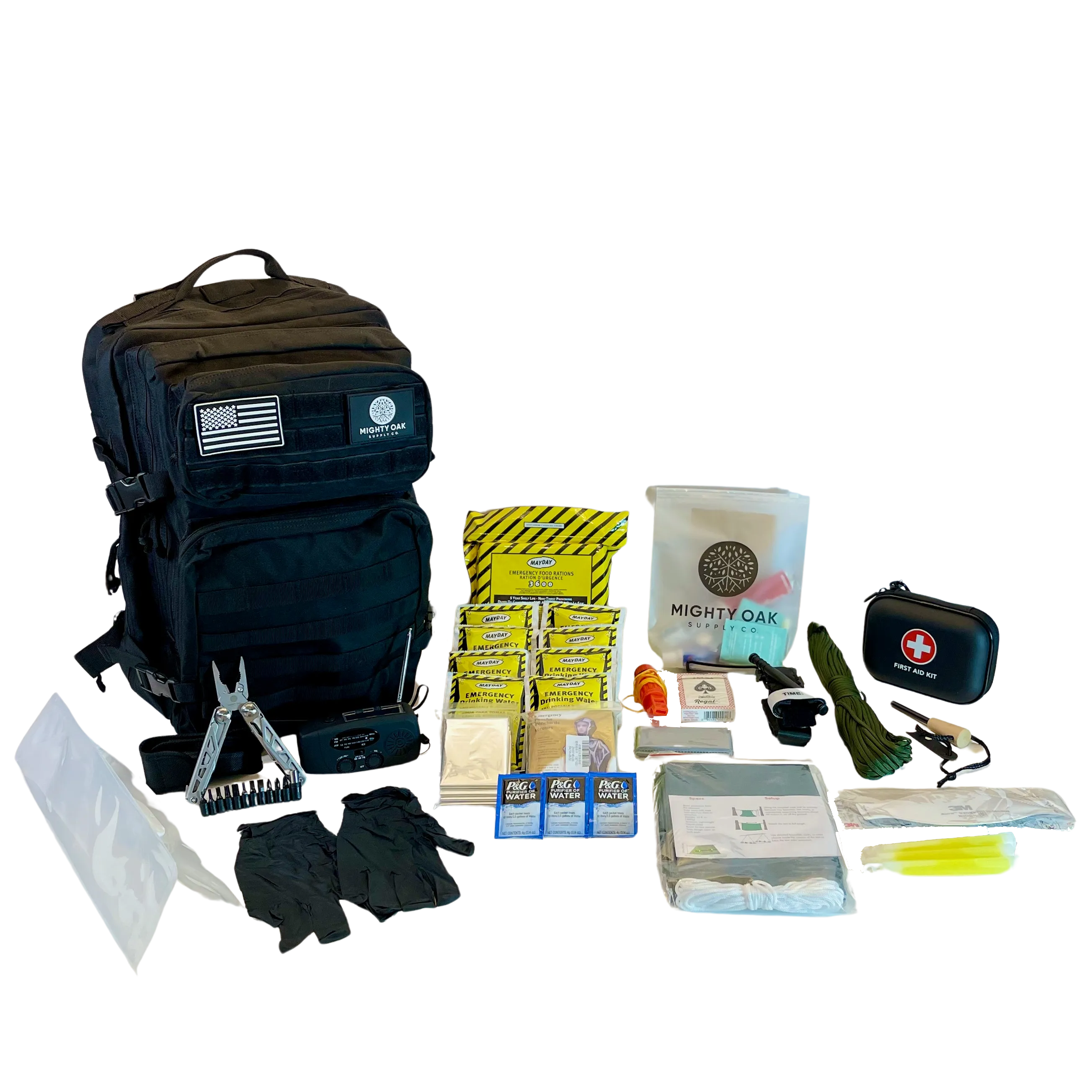 72-Hour Emergency Survival Kit For 1 Person