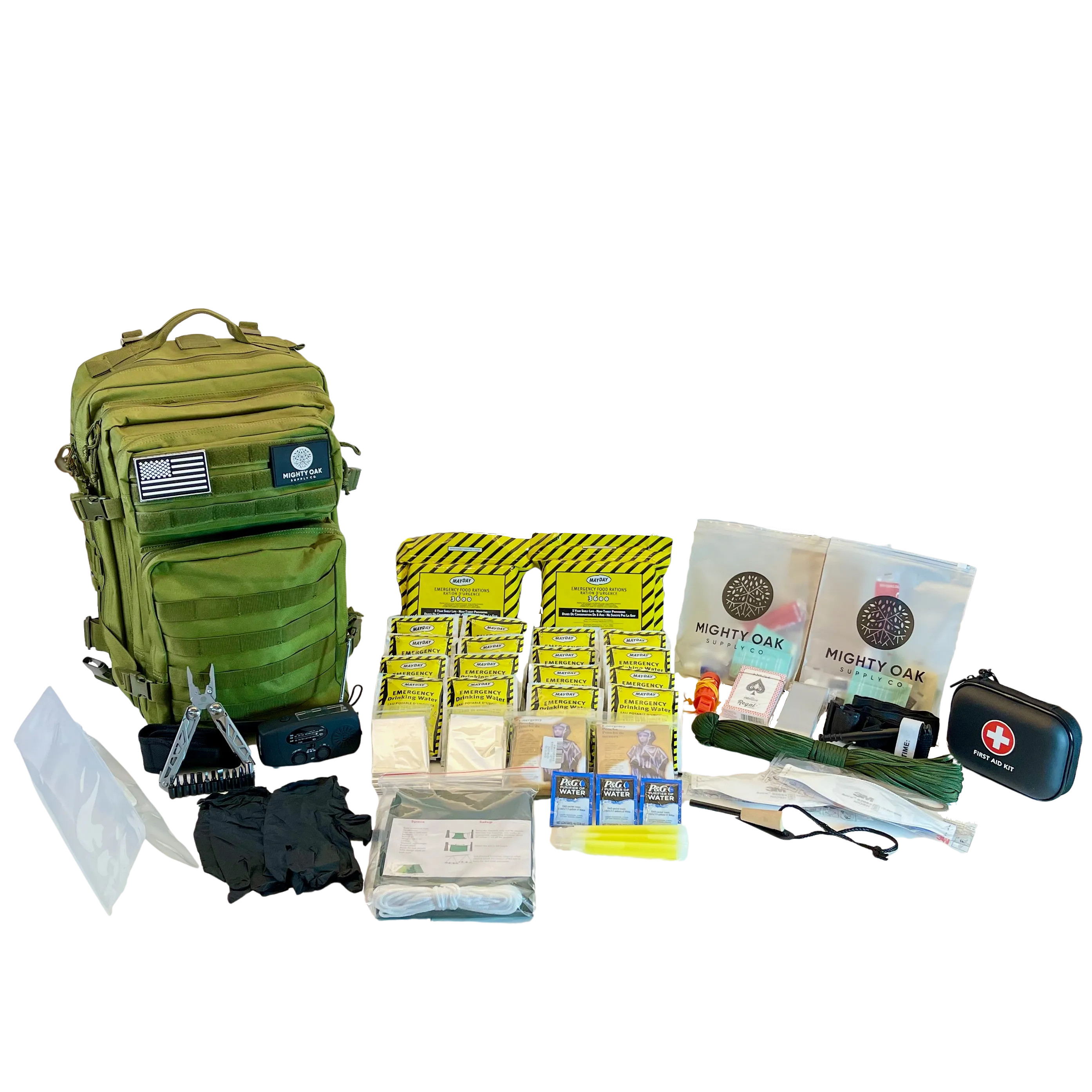 72-Hour Emergency Survival Kit For 2 People