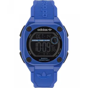 Adidas Blue Silicone Watch