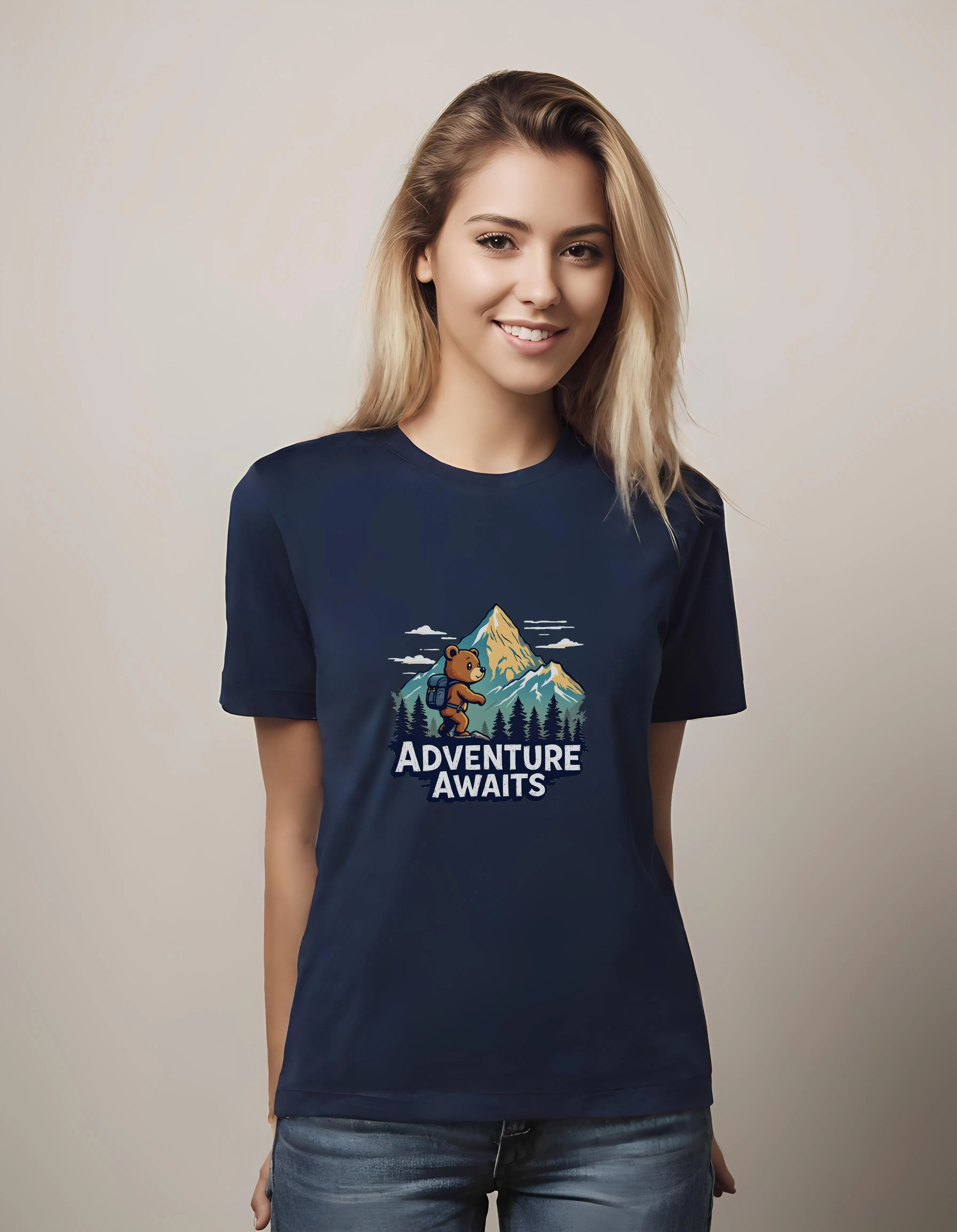 Adventure Bear Climbing | Classic T-Shirt (Unisex)