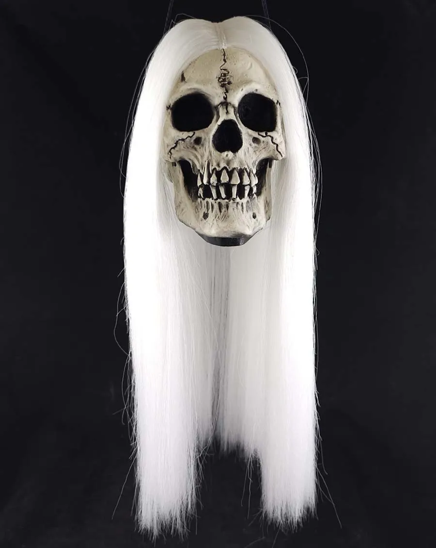 Adventure Skull Glow In the Dark White Hair