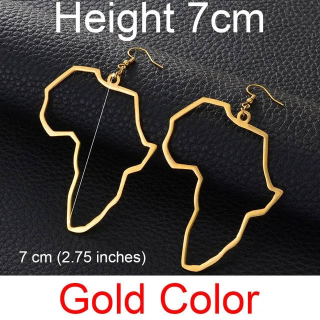 Africa Map  hoops