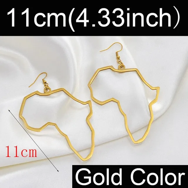 Africa Map  hoops