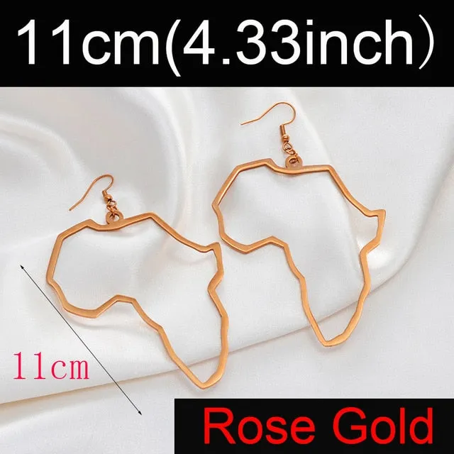 Africa Map  hoops