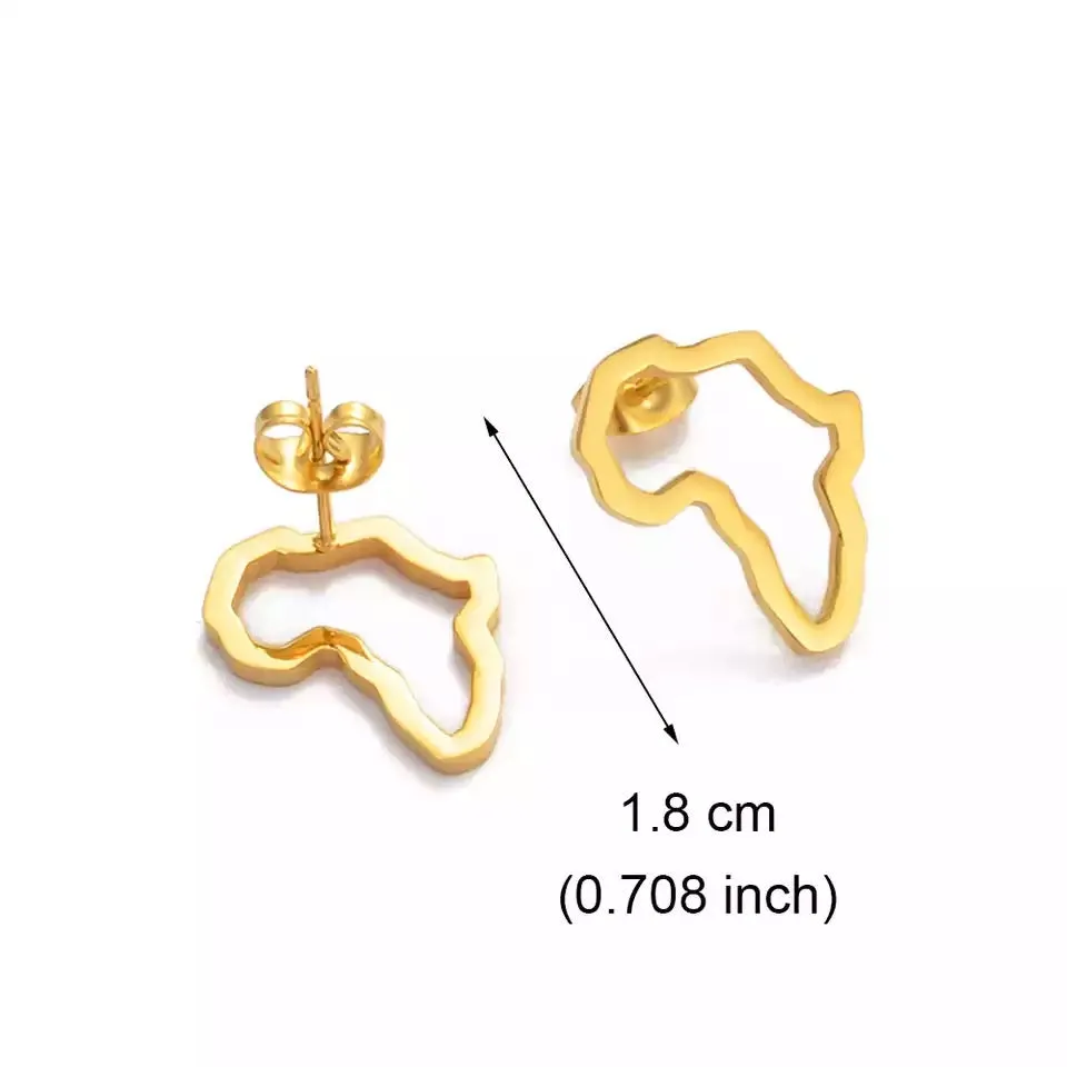 Africa Stud Earrings