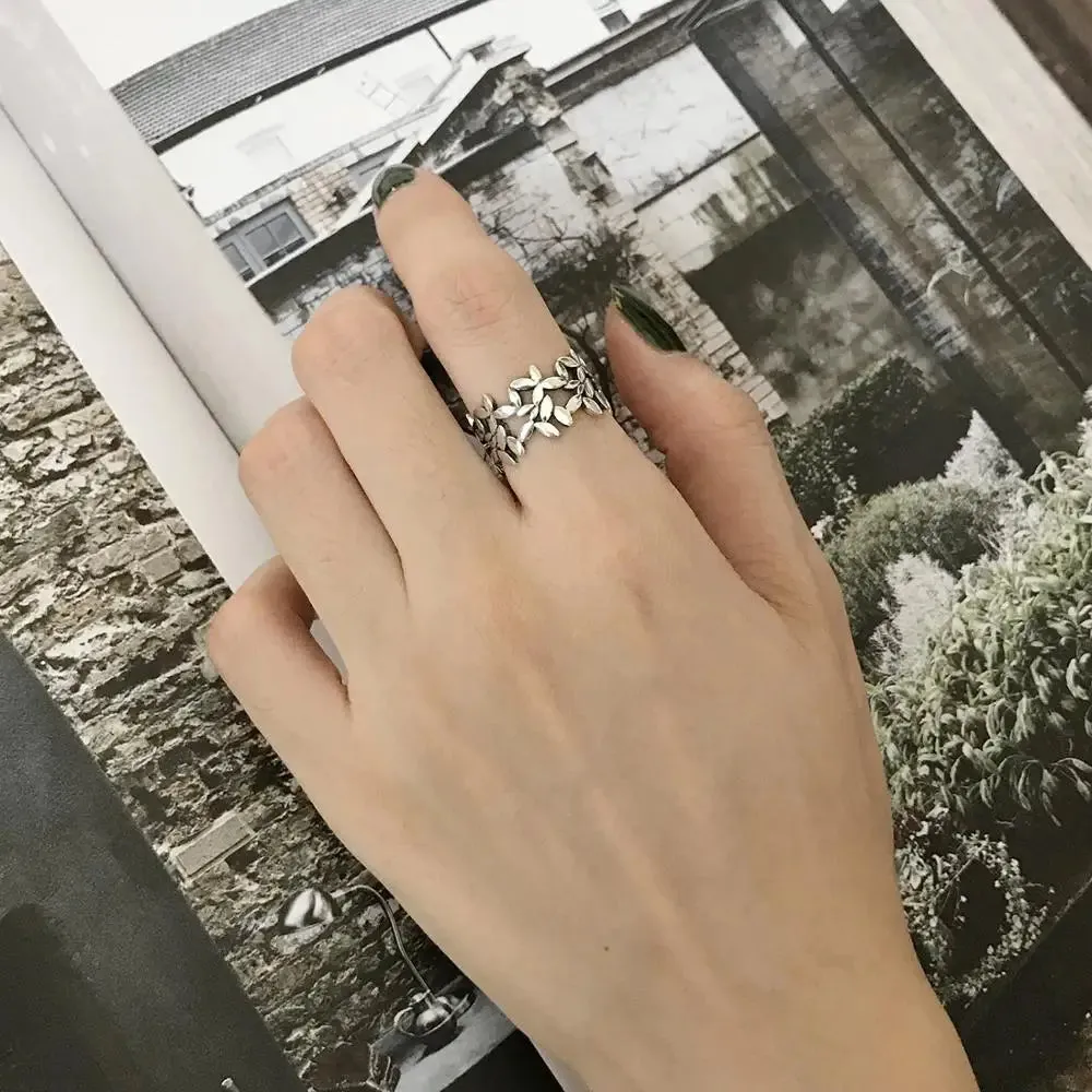 Alternative Boho Leaf Ring