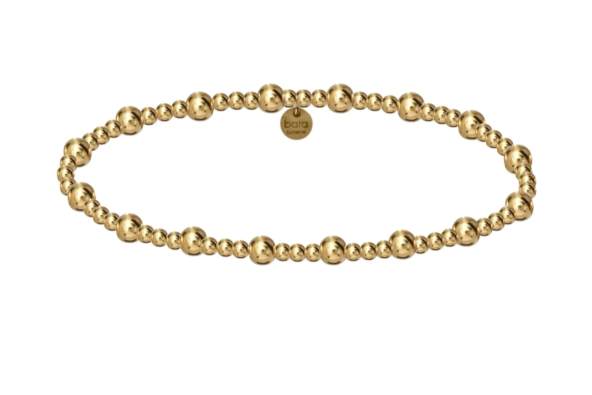 ANGELINA | Stretchy Anti-tarnish 14K Gold Filled Stackable Bracelet