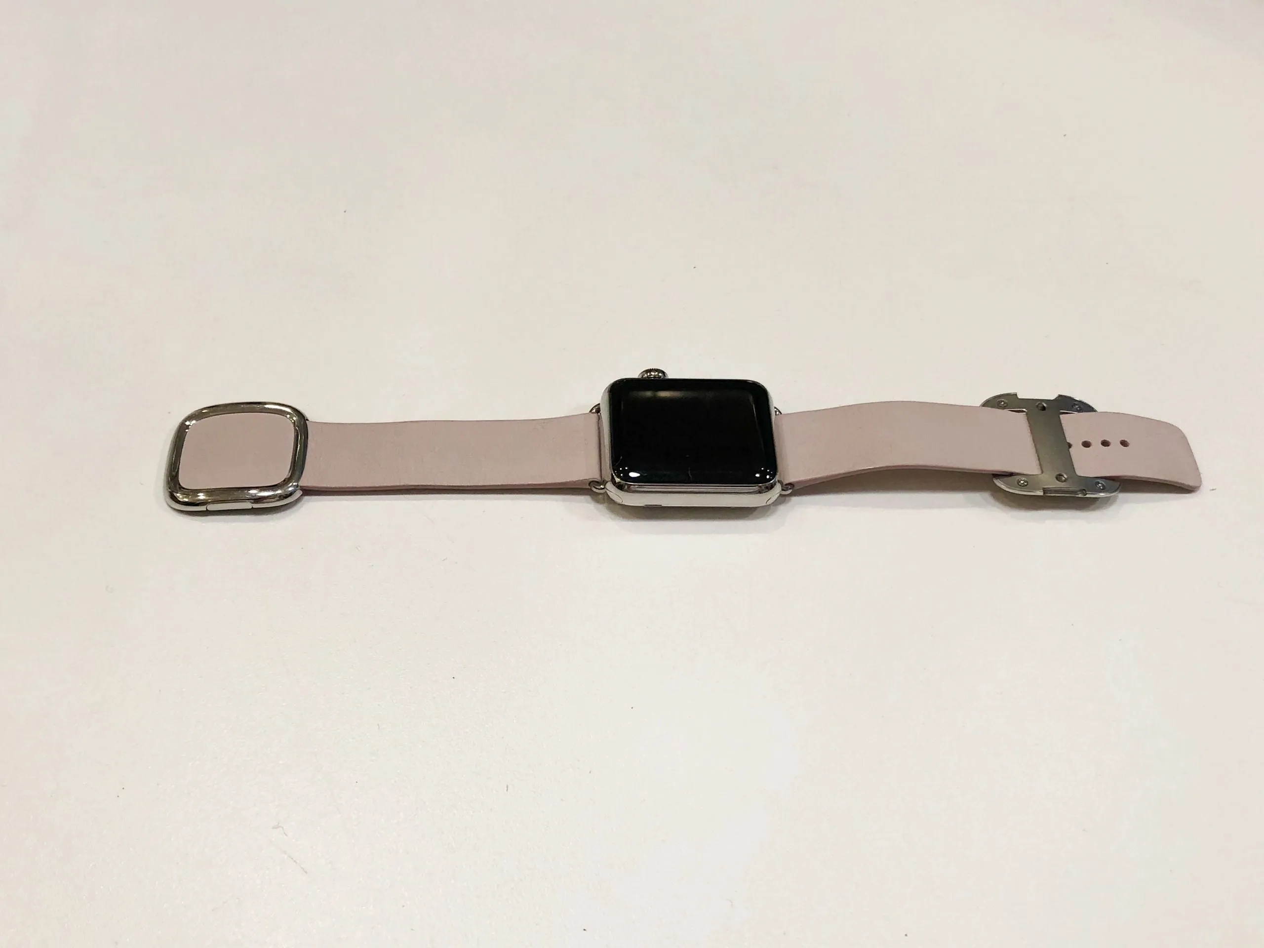 Apple Watch Series 1 With Leather Band