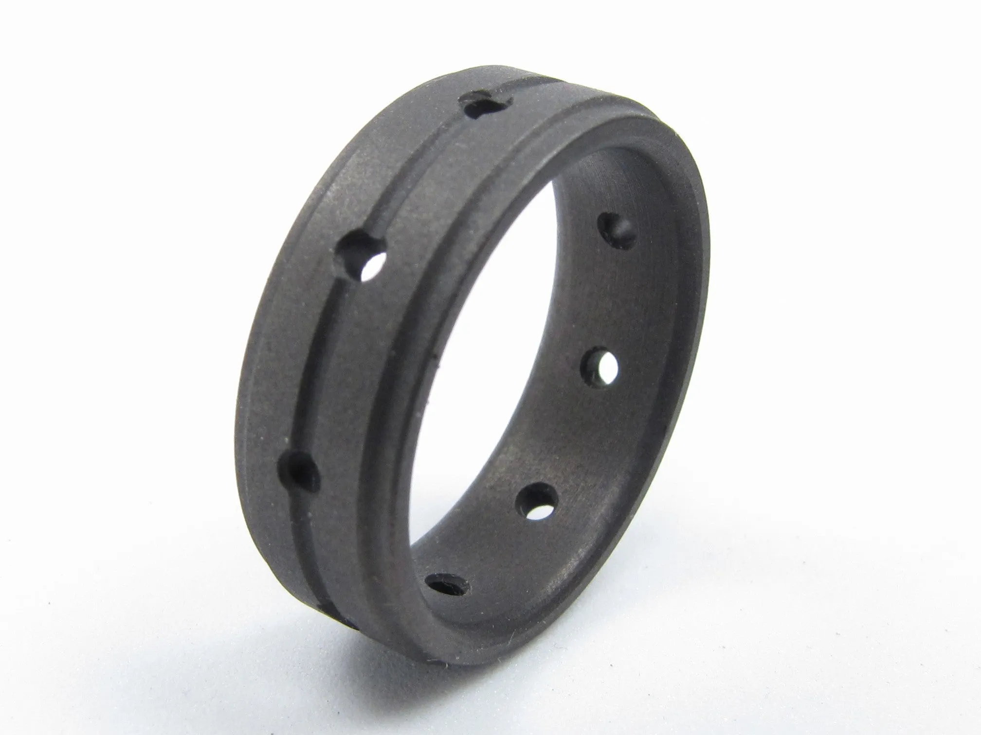 Axiom - Matte Black Titanium Ring