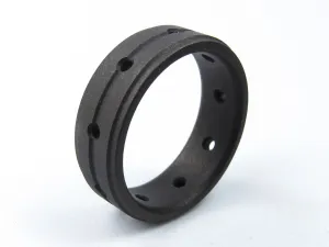 Axiom - Matte Black Titanium Ring