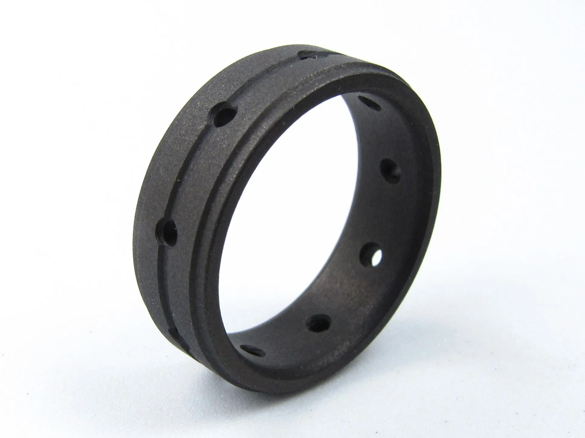 Axiom - Matte Black Titanium Ring