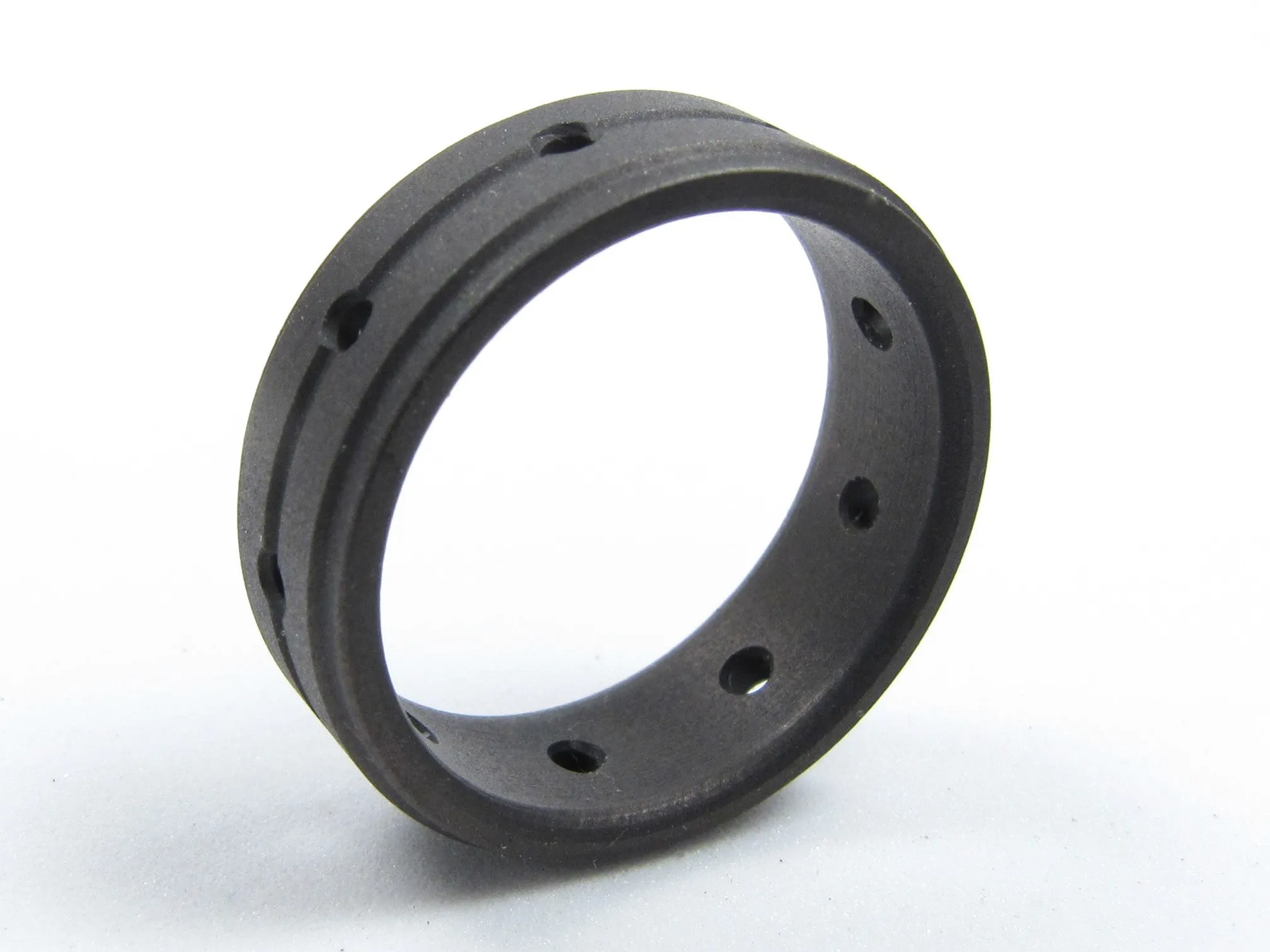 Axiom - Matte Black Titanium Ring