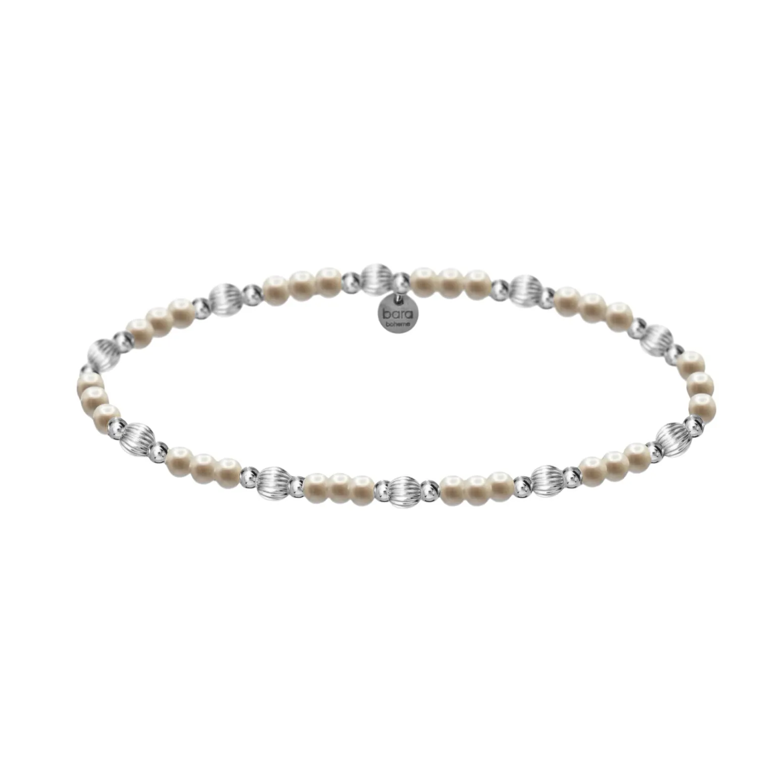 BASEL | Stretchy Anti-tarnish 14K Gold Filled and Pearls Stackable Bracelet