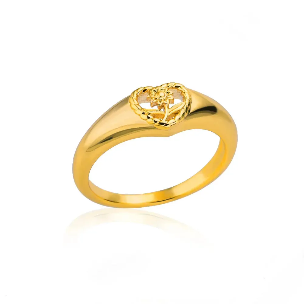Belt Chain Rings for Women Men Gold Color Stainless Steel Ring Trend Luxury Korean Fashion Aesthetic Jewelry