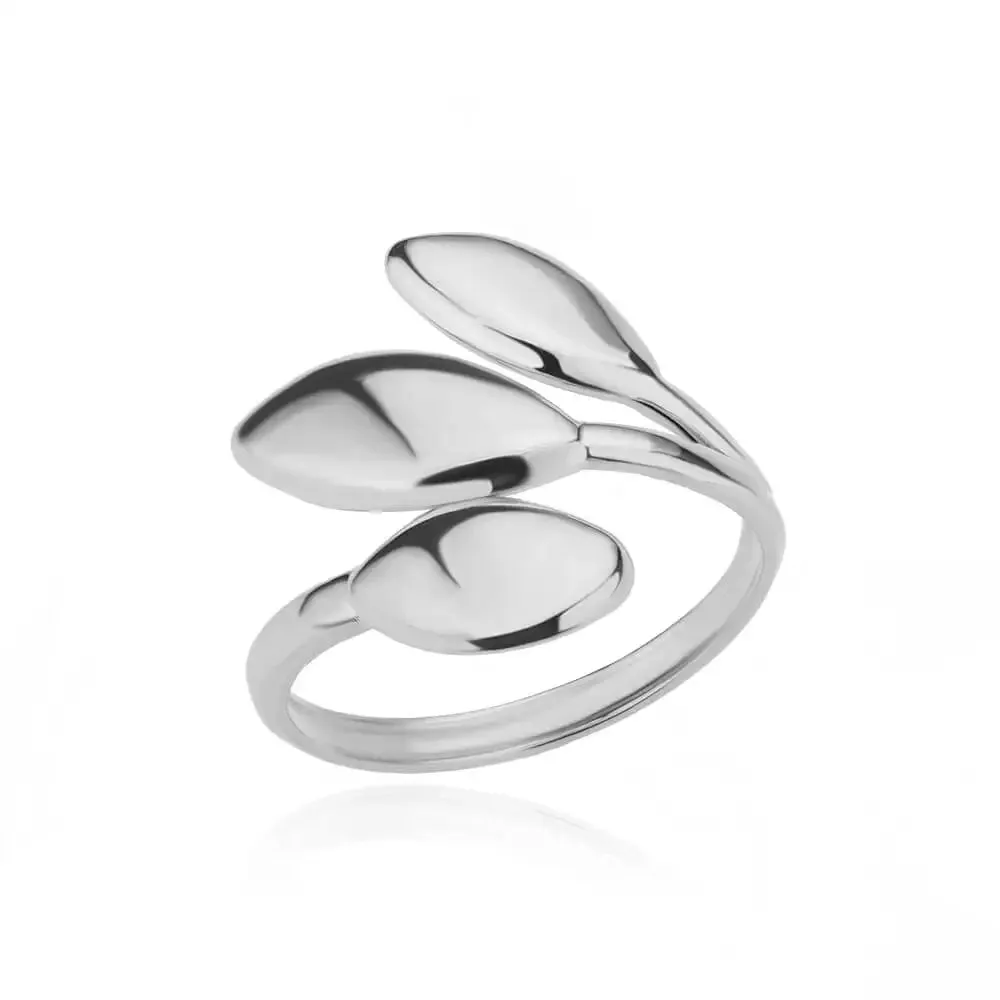 Belt Chain Rings for Women Men Gold Color Stainless Steel Ring Trend Luxury Korean Fashion Aesthetic Jewelry