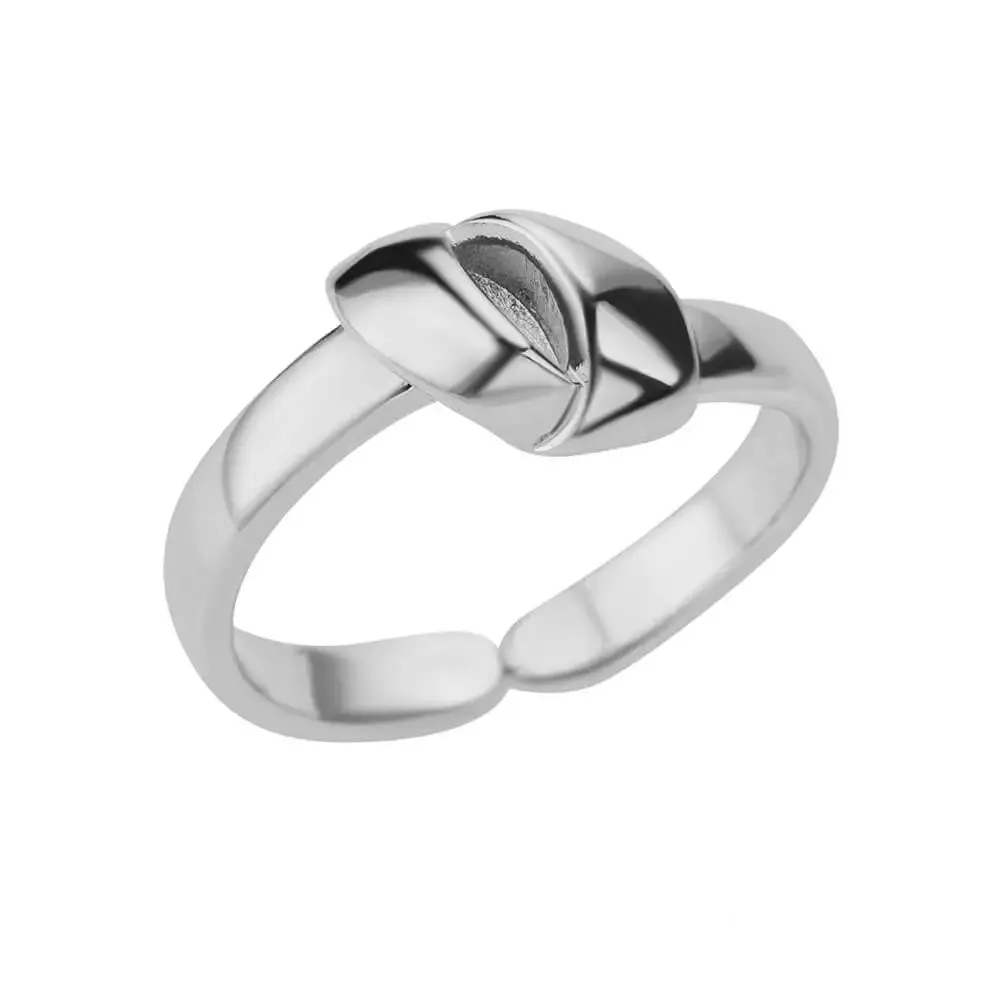 Belt Chain Rings for Women Men Gold Color Stainless Steel Ring Trend Luxury Korean Fashion Aesthetic Jewelry