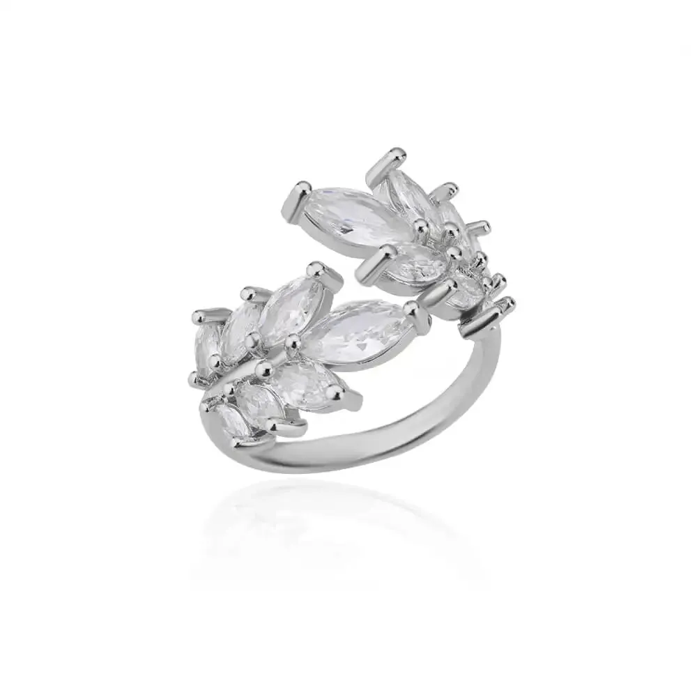 Belt Chain Rings for Women Men Gold Color Stainless Steel Ring Trend Luxury Korean Fashion Aesthetic Jewelry