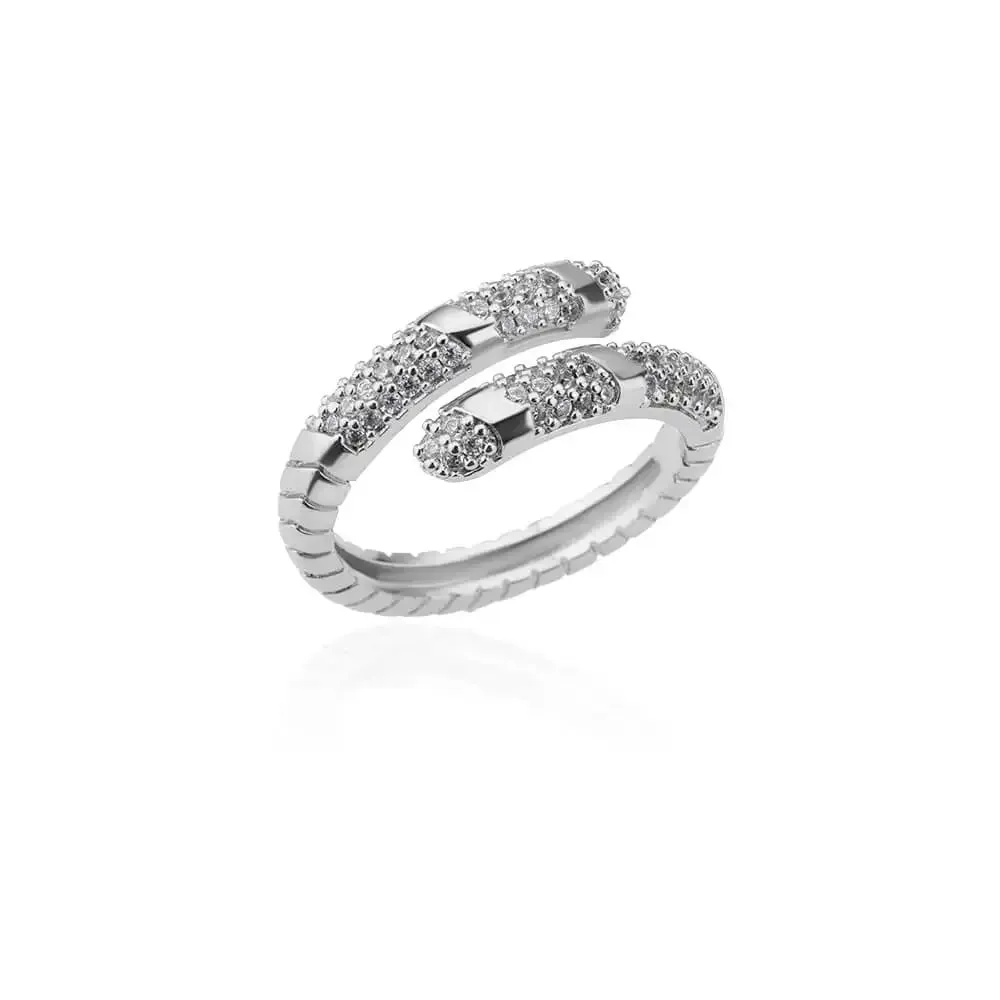 Belt Chain Rings for Women Men Gold Color Stainless Steel Ring Trend Luxury Korean Fashion Aesthetic Jewelry
