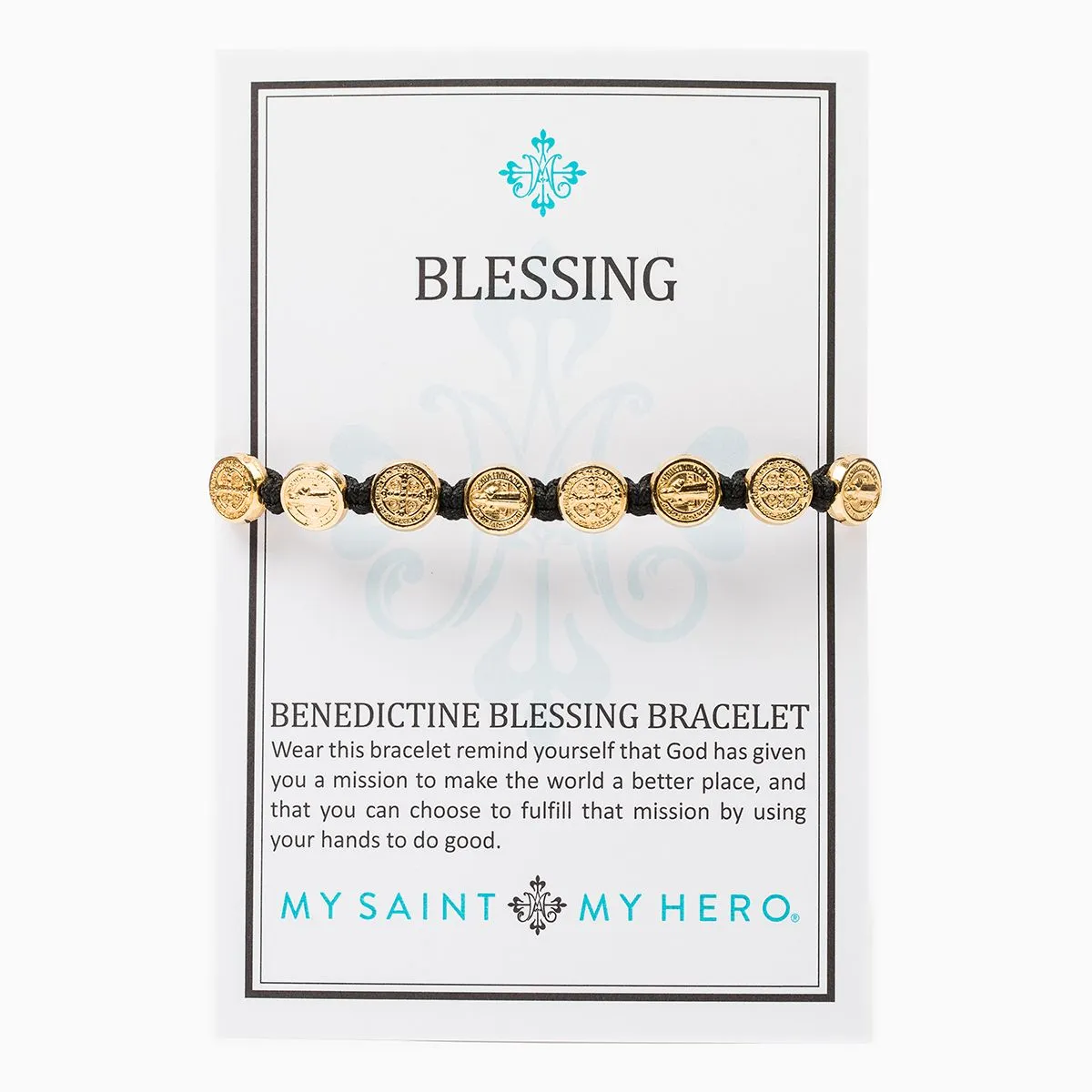 Benedictine Blessing Bracelet (10002BK)