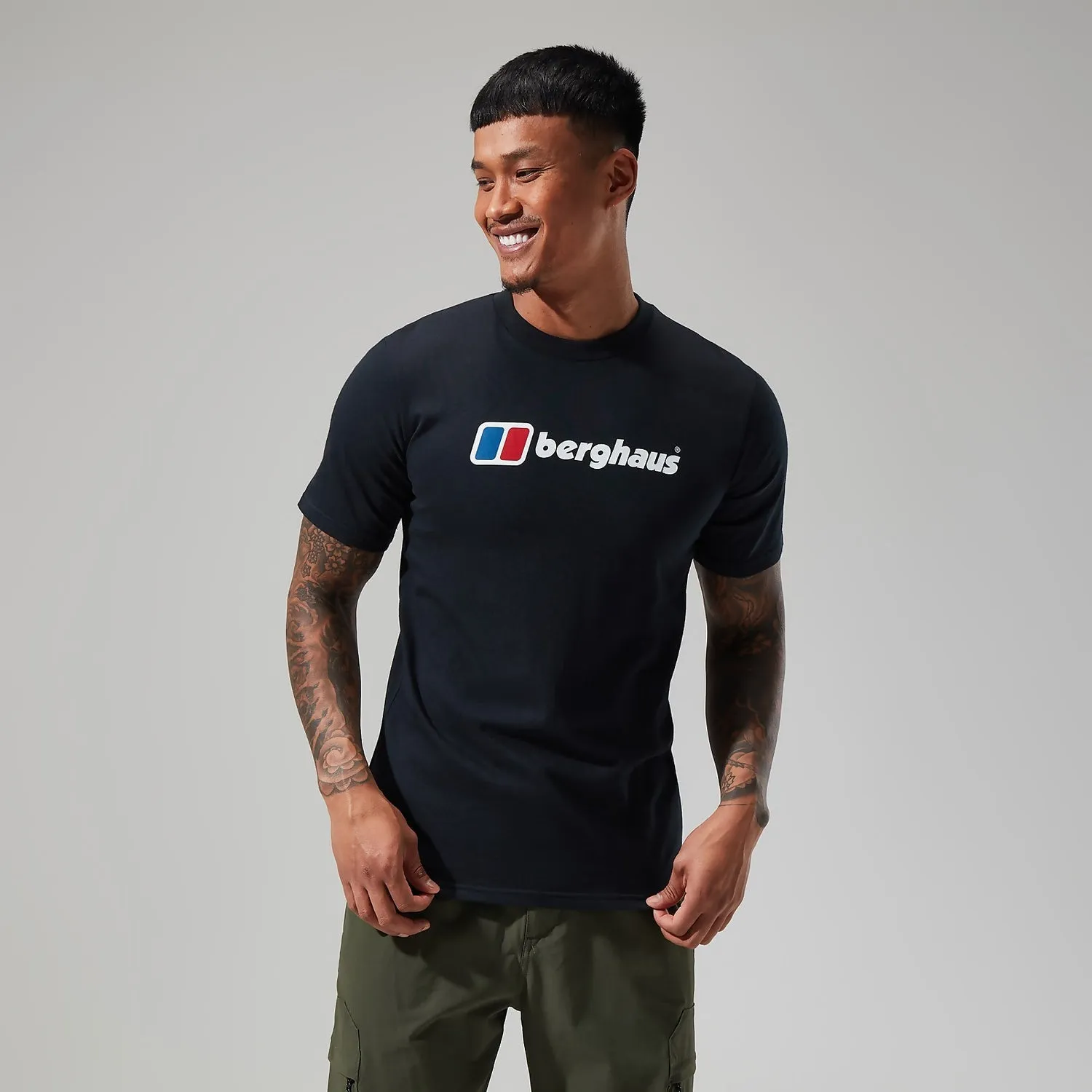 Berghaus Big Classic Logo T-Shirt Black