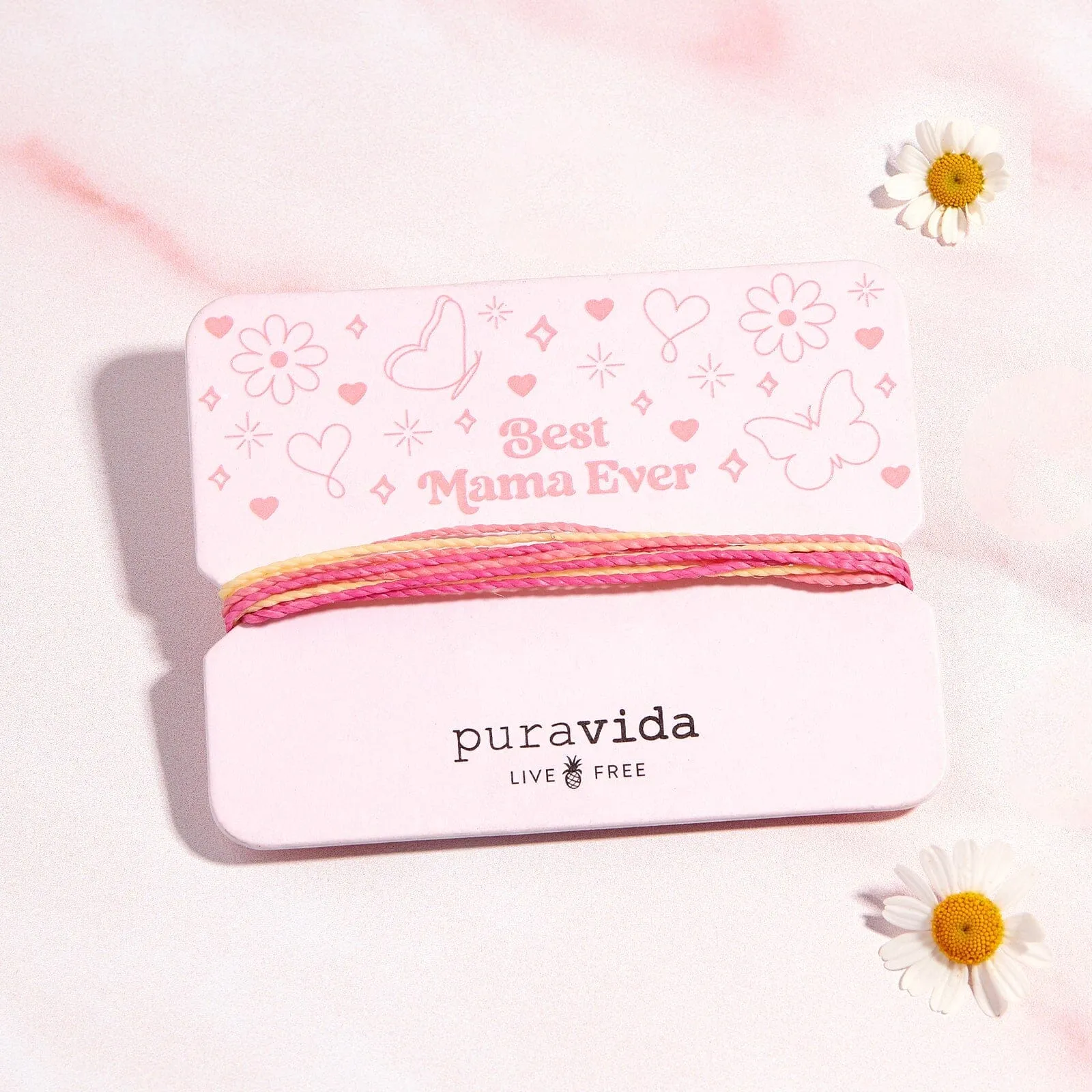 Best Mama Ever Bracelet Card