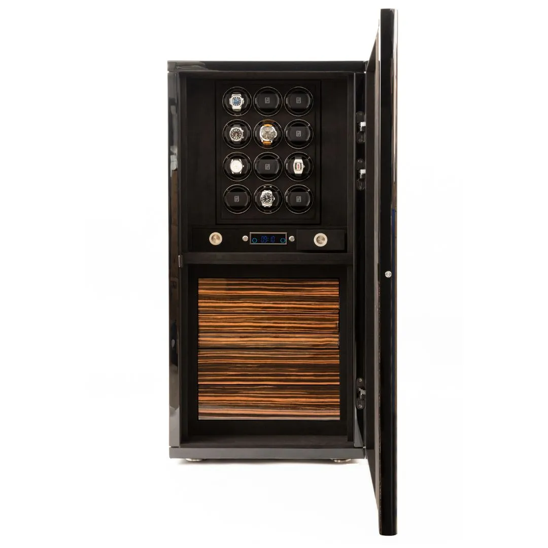 Billstone Tower 24 Macassar - Watch Winder