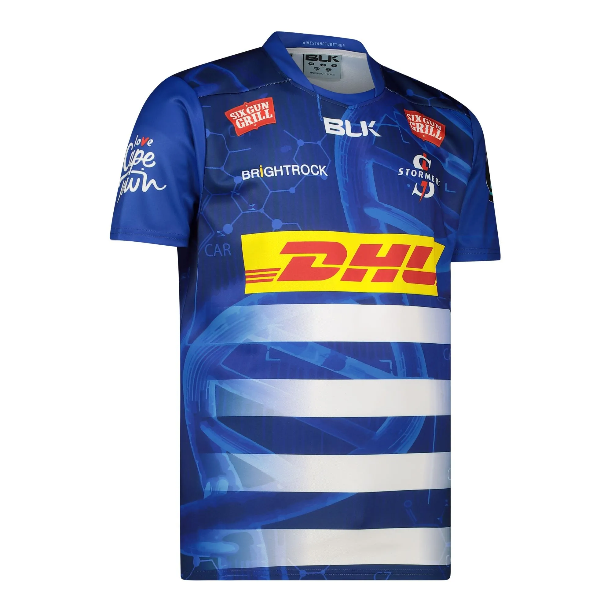 BLK - DHL Stormers Home Replica Jersey 2023-2024 - Mens