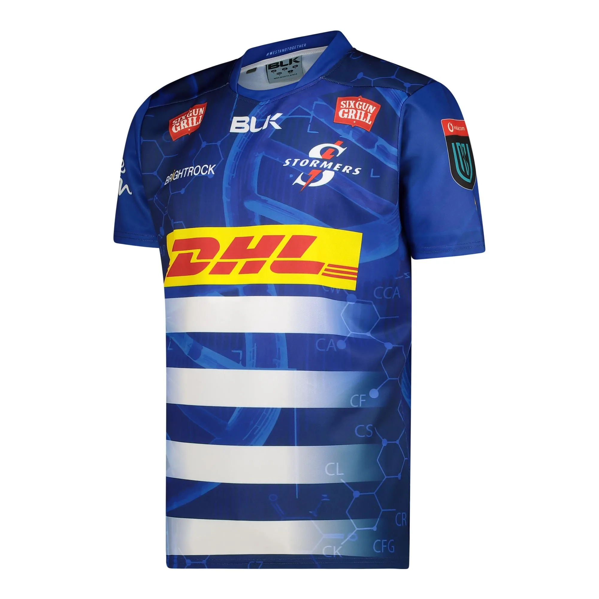 BLK - DHL Stormers Home Replica Jersey 2023-2024 - Mens