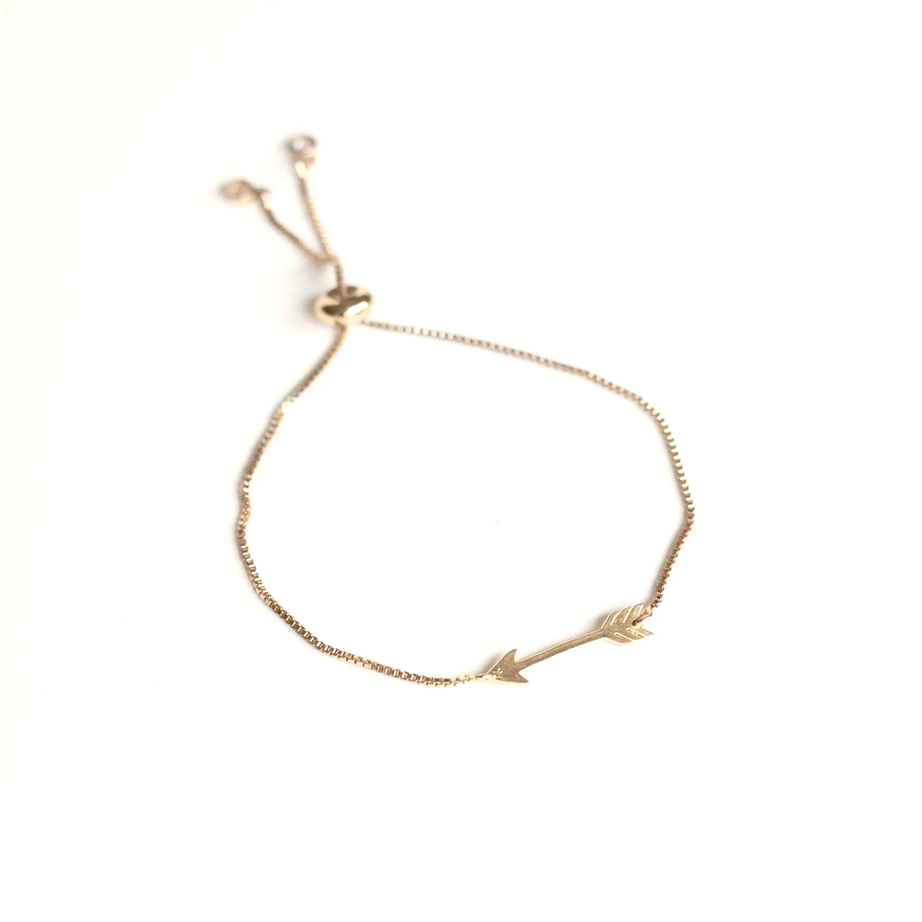 Bracelet Arrow 14K Gold Plated with Arrow 18K Gold Filled
