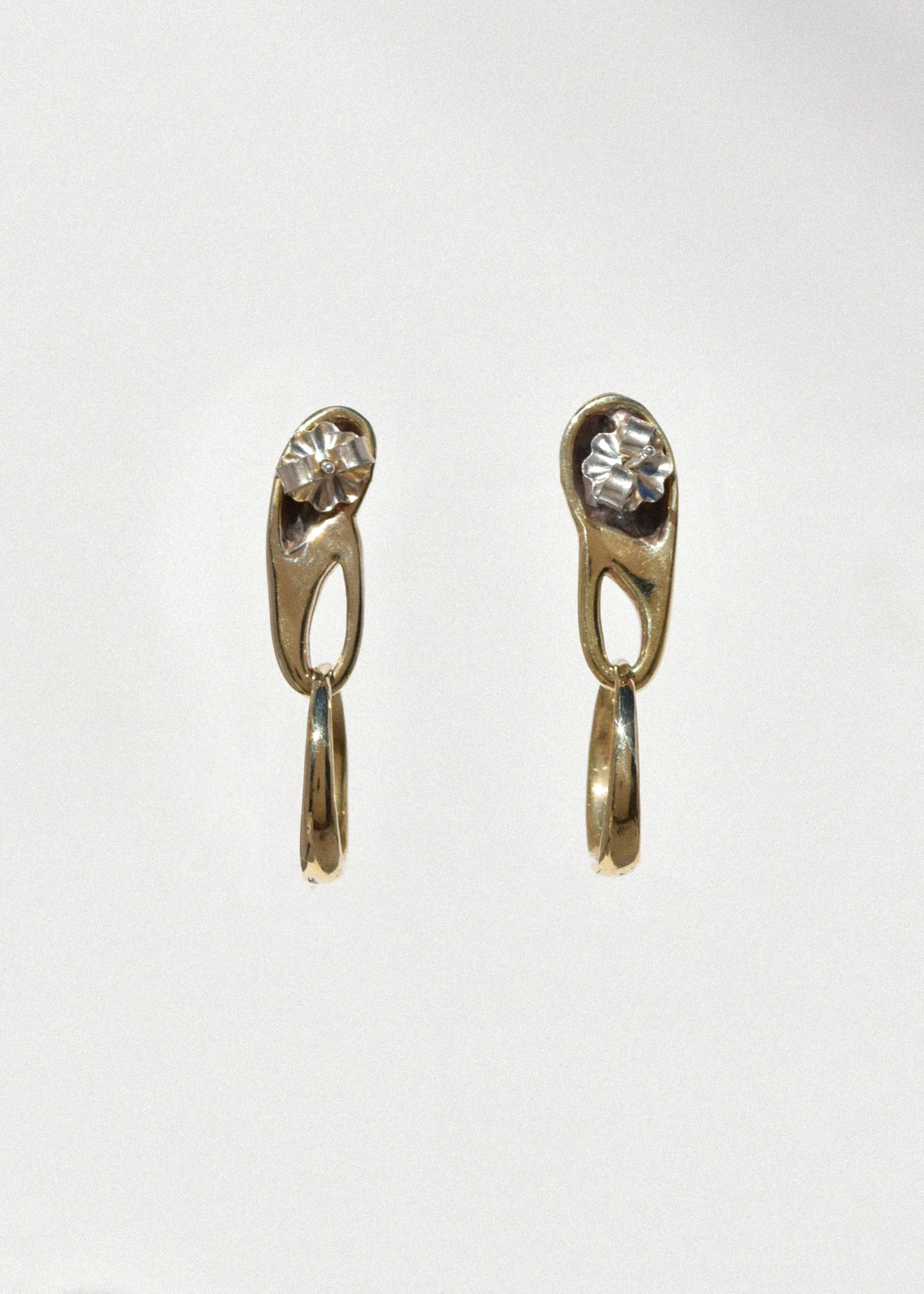 Brass Loop Hoops