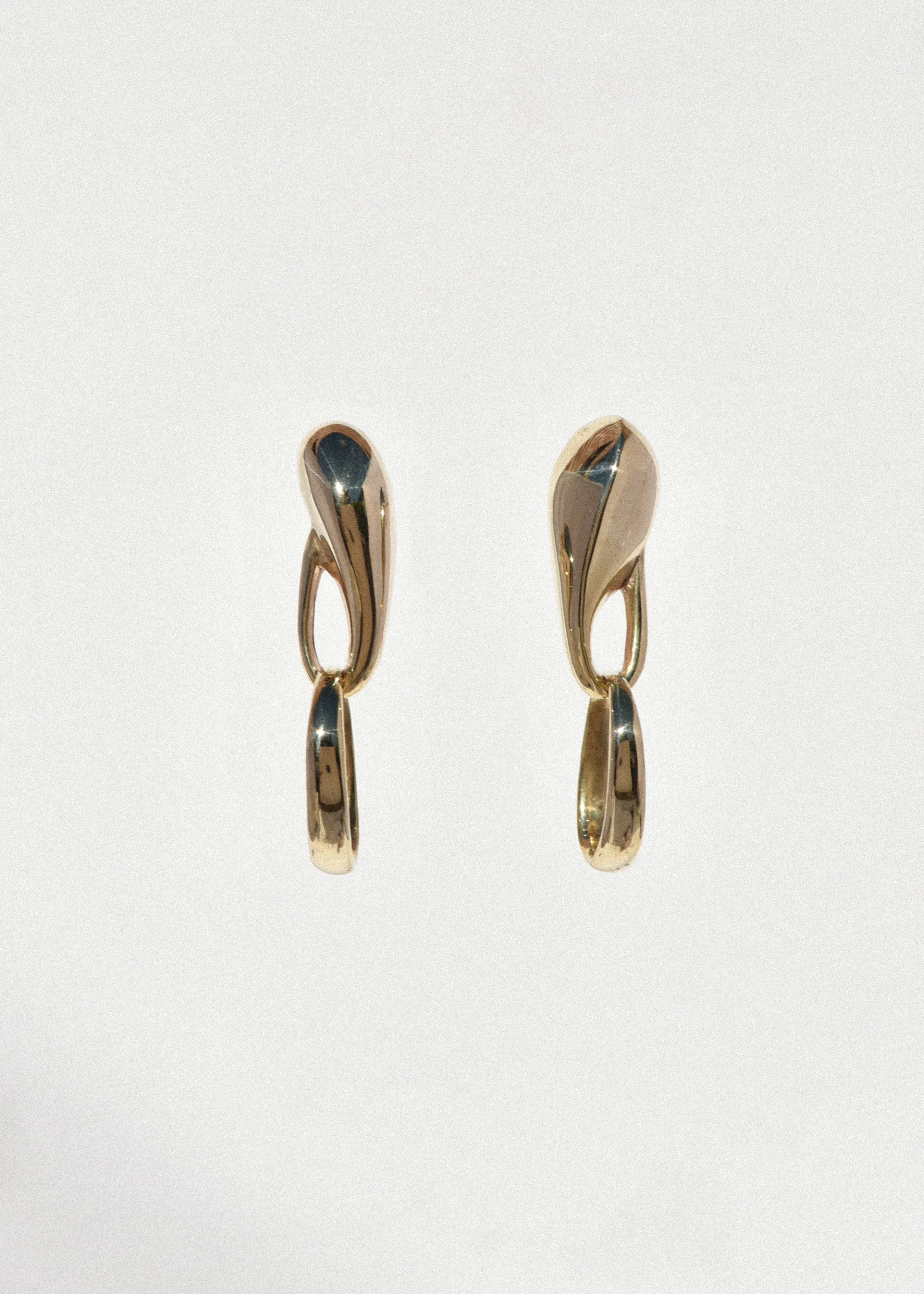 Brass Loop Hoops