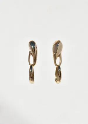 Brass Loop Hoops