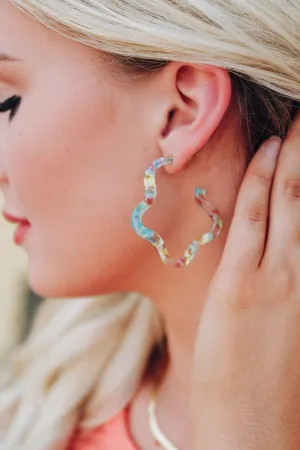 Braxton Hoop Earrings - Multi