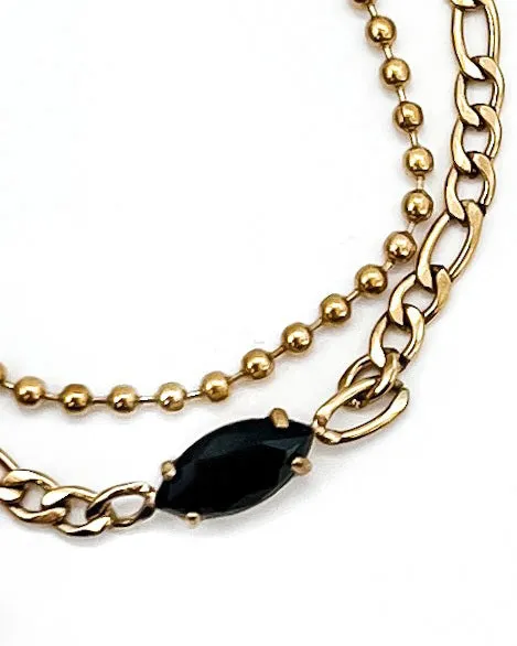 Bubble Chain Bracelet || Choose Color