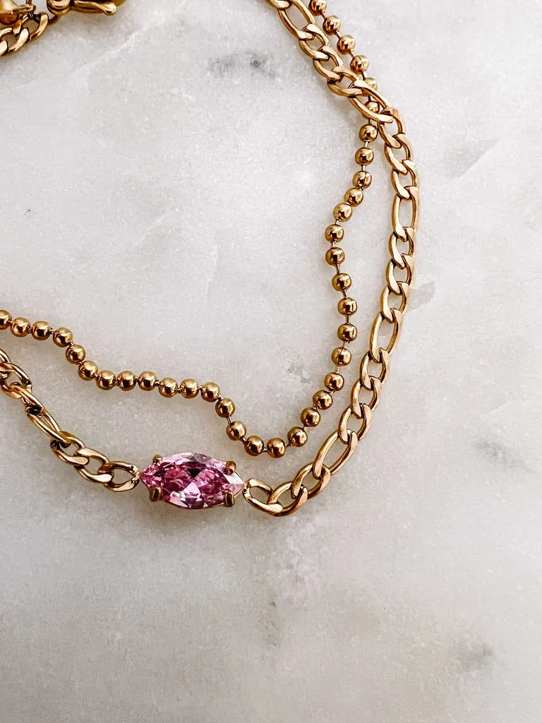 Bubble Chain Bracelet || Choose Color