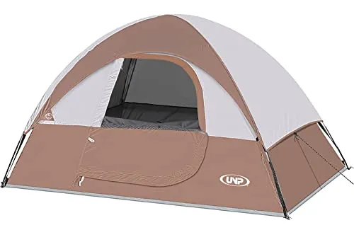 Camping Tent 2 Person Waterproof Windproof Tent with Rainfly-Dome Tent