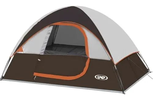 Camping Tent 2 Person Waterproof Windproof Tent with Rainfly-Dome Tent