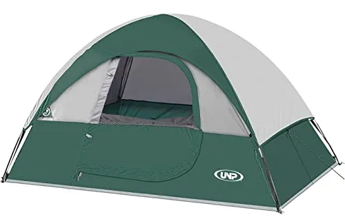 Camping Tent 2 Person Waterproof Windproof Tent with Rainfly-Dome Tent