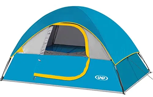 Camping Tent 2 Person Waterproof Windproof Tent with Rainfly-Dome Tent