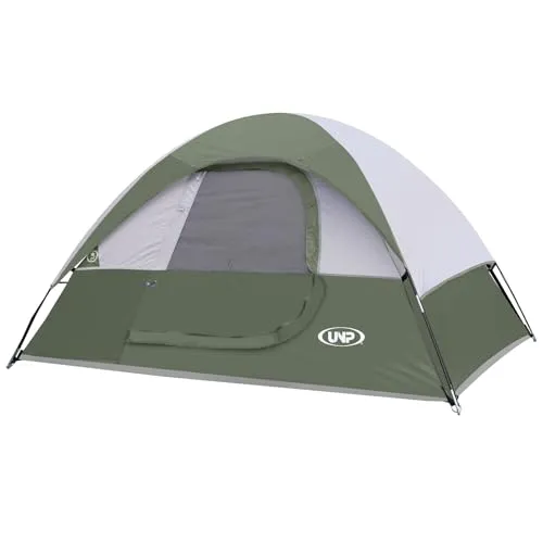 Camping Tent 2 Person Waterproof Windproof Tent with Rainfly-Dome Tent
