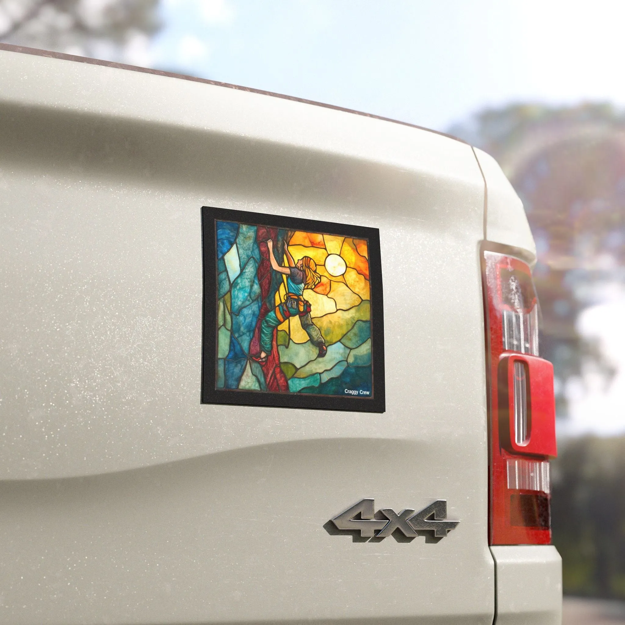 Car Magnet - Climbing To The Light