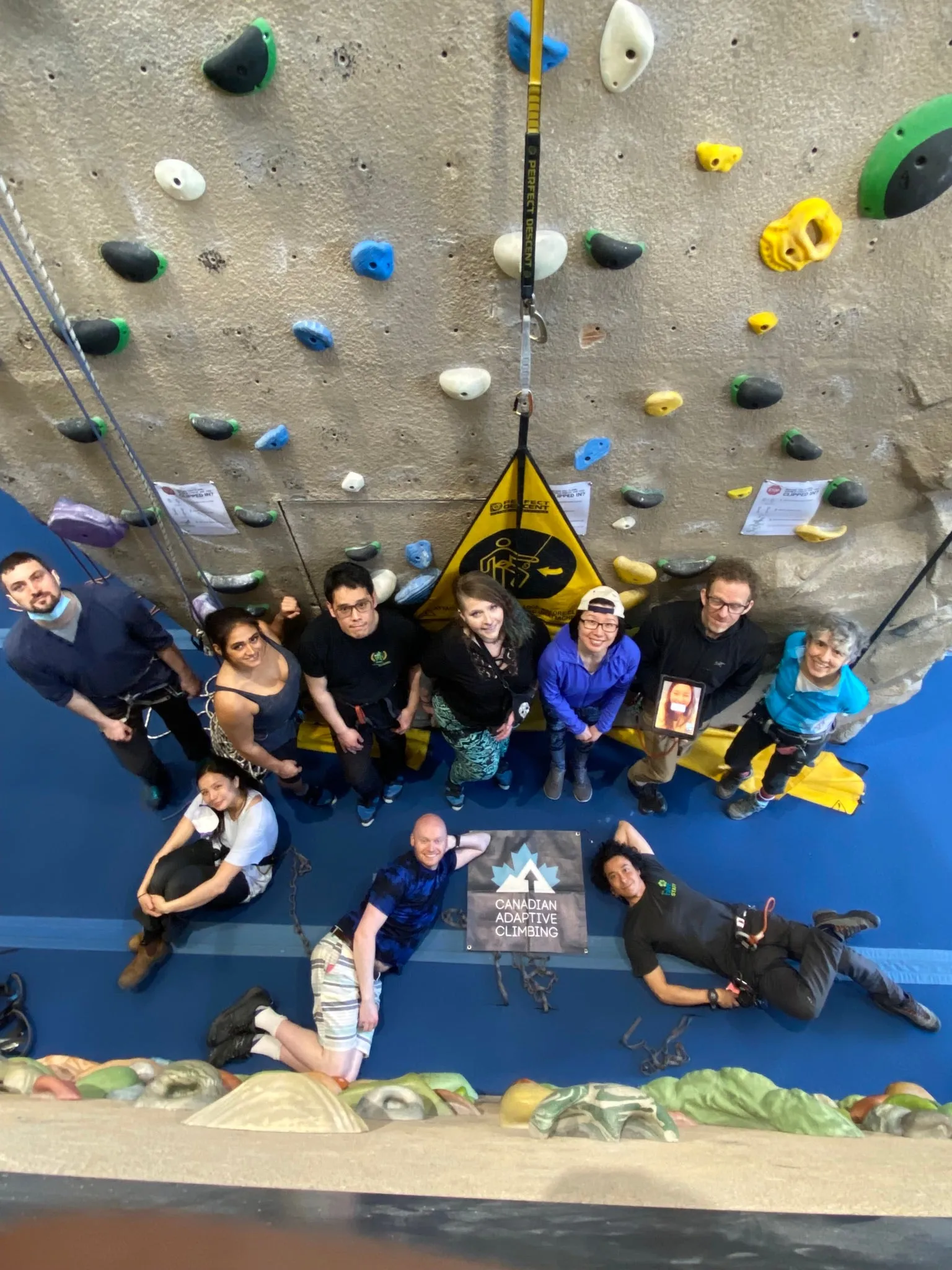 Climbing Without Barriers Sticker